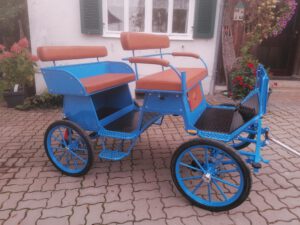 Shetty Pony Jagdwagen luftbereift 04.015