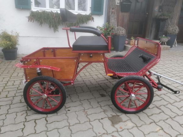 Ponykutsche mit Ladefläche, Transportwagen, Arbeitswagen Wanderfahrten 06.008